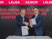 LALIGA reforça el seu pla de pedreres amb una certificació oficial amb AENOR