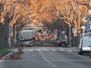 A Viladecans es demana a la ciutadania que es quedi a casa per la tempesta de vent