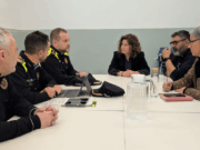 La Policia Local i Serveis de Manteniment Actuen per Danys Causats pels Forts Vents a Viladecans