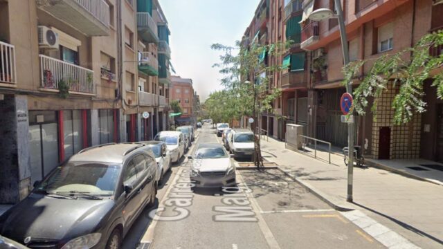 Imatge del carrer del Dos de Maig (Viladecans)