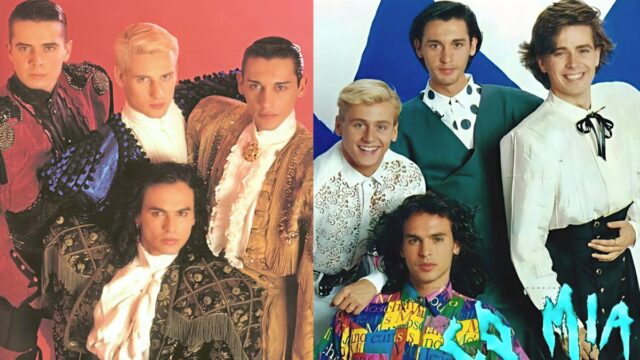 Imatge del Manuel Arjona amb els seus companys del grup Locomia (via xarxes socials)