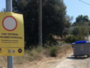 Tancament d’accés als espais naturals a Sant Vicenç de Castellet i el Pont de Vilomara davant el perill d’incendis