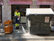 Intensificació de la neteja de l’espai públic a Viladecans mitjançant hidropressió