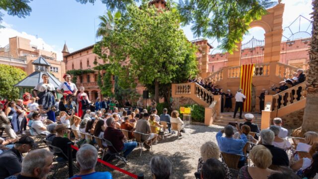 Imatge d'una diada a Viladecans (Ajuntament de Viladecans)